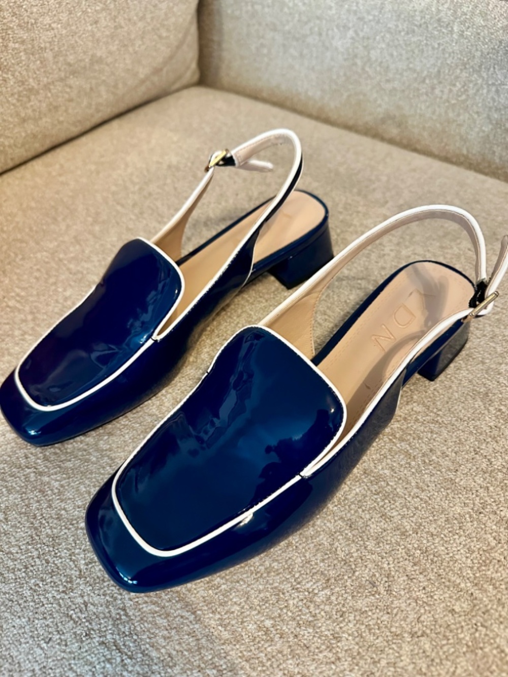 YDN Women's Blue Slingback